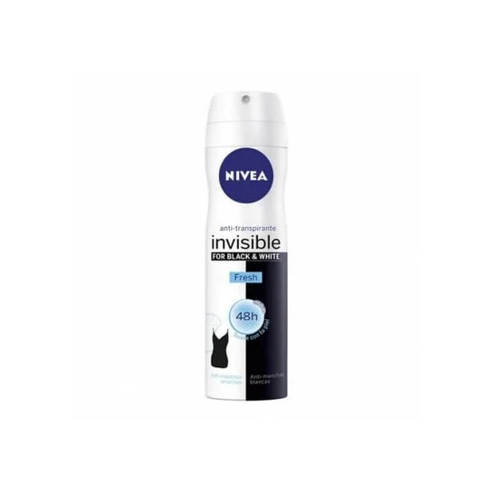 Nivea Black And White Invisible Fresh Desodorante Spray 200ml