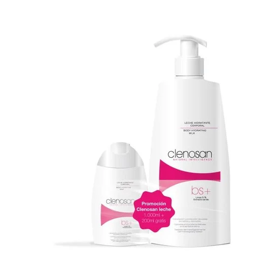 Clenosan Pack BS+ Latte Idratante 500ml