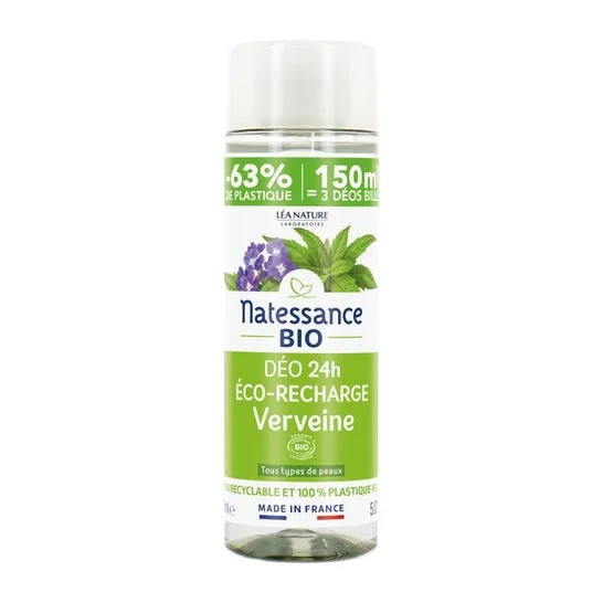 Natessance Bio Deodorante Ricaricabile Verbena 150ml