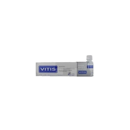 Vitis Blanqueadora Dentífrico 100ml + Colutorio 30ml