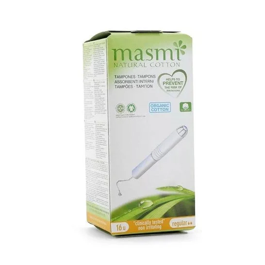 Masmi Tamponi con applicatore normale biodegradabile 16 pz