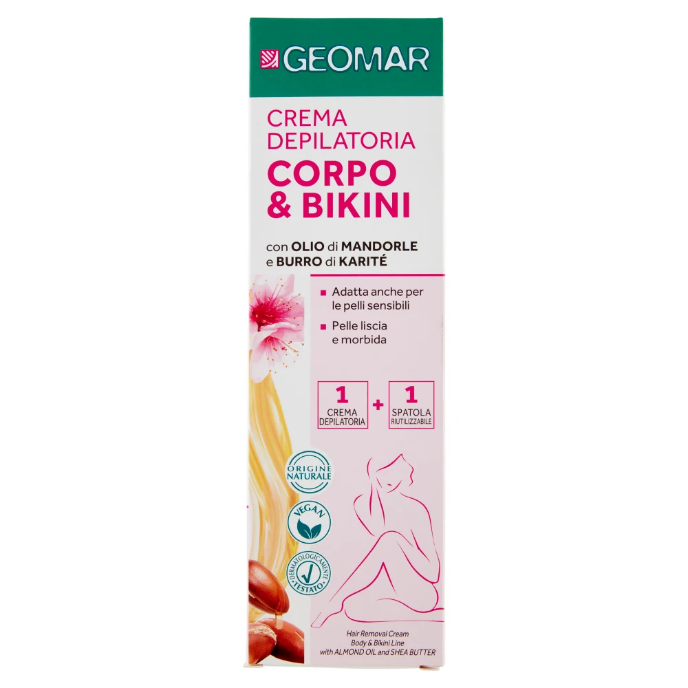 GEOMAR Crema Depilatoria Corpo e Bikini