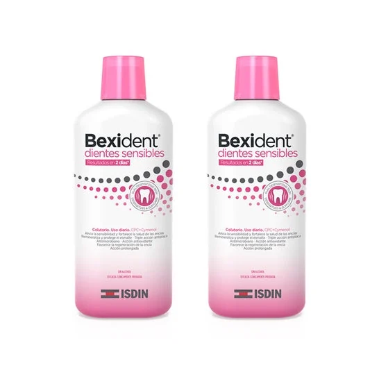 Bexident Pack Colutorio Dientes Sensibles 2x500ml