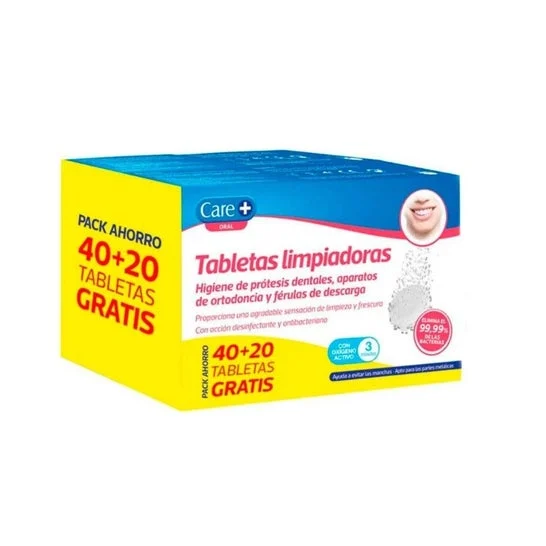 Care+ Pack Compresse detergenti 40+20Pack