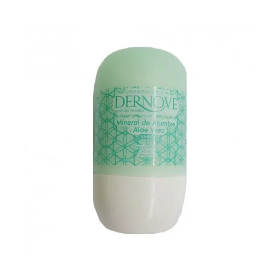 Dernove Deodorante Allume e Aloe Vera Roll On 75 Ml