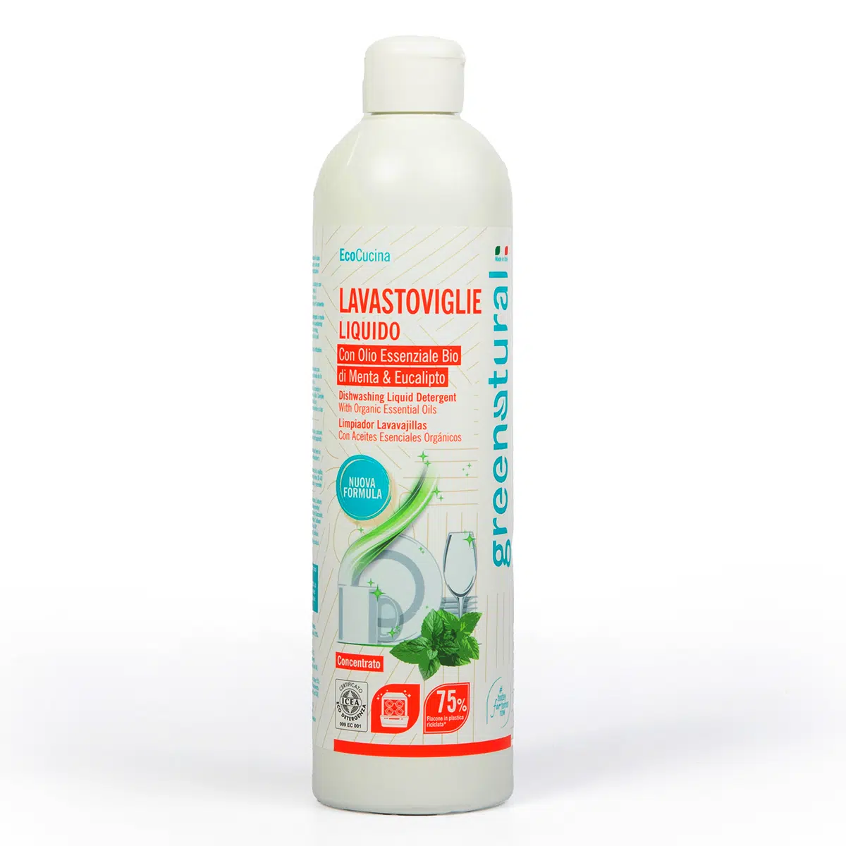 GREENATURAL Lavastoviglie Liquido 500 ml