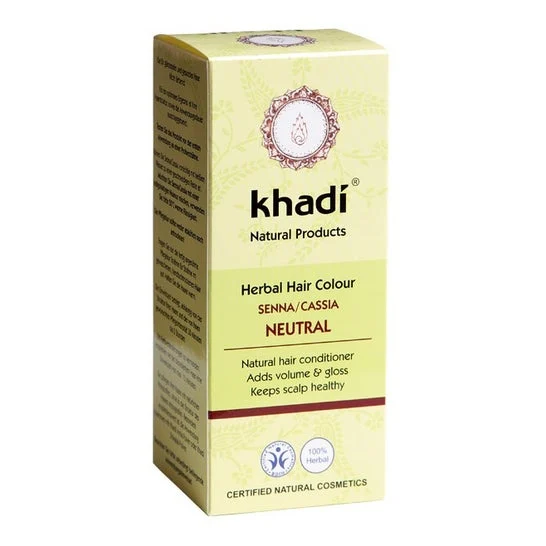 Khadi Henné Cassia Neutra 100% puro 100g