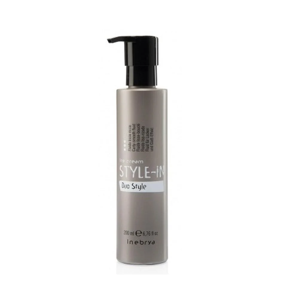 INEBRYA ICE CREAM STYLE-IN DUO STYLE FLUIDO LISCIO RICCIO 200ML