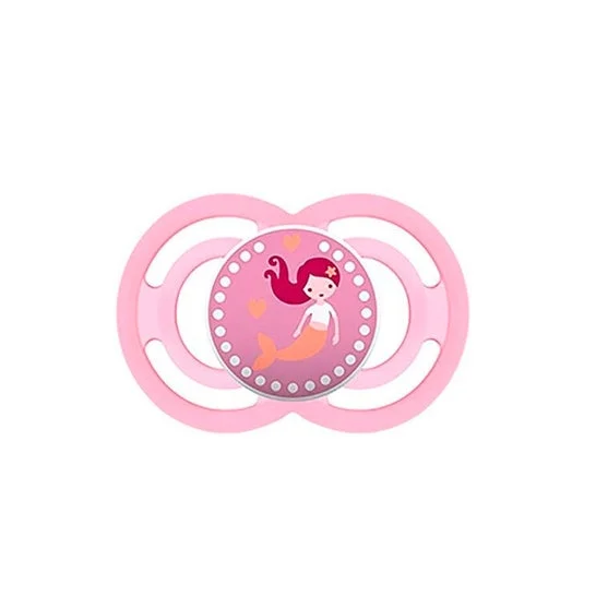 Mam Perfect Silicone Soother + 6 M Rosa