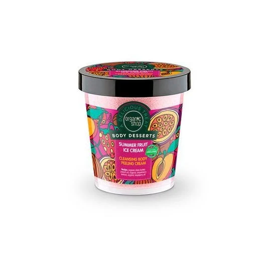 Organic Shop Summer Fruit Body Peeling Cream 450ml