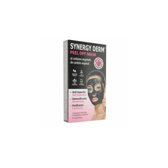 Sinergia Derm Peel Off Maschera carbone di legna