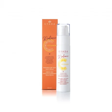 GYADA COSMETICS Radiance Dry Skin Face Cream – Crema Viso Illuminante Pelle Secca