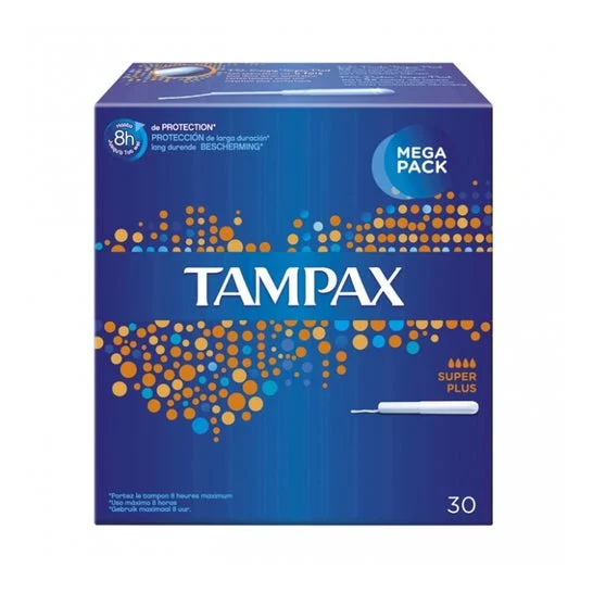 Tampax Tamponi con applicatore di cartone Suplerplus 30 pezzi