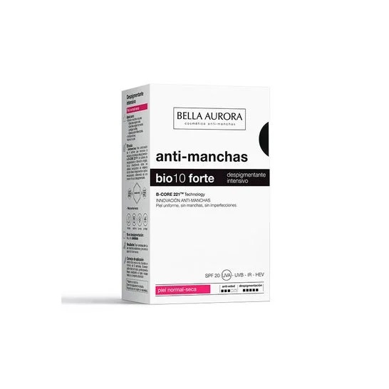 Bella Aurora Bio10 Forte Depigmentante Intensivo Pelle Secca 30ml