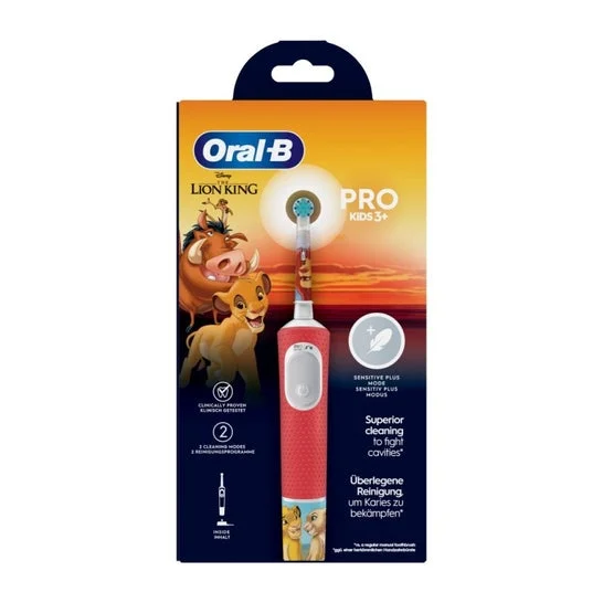 Oral-B Pro Kids 3+ Lion King Cepillo Dental Eléctrico 1ud