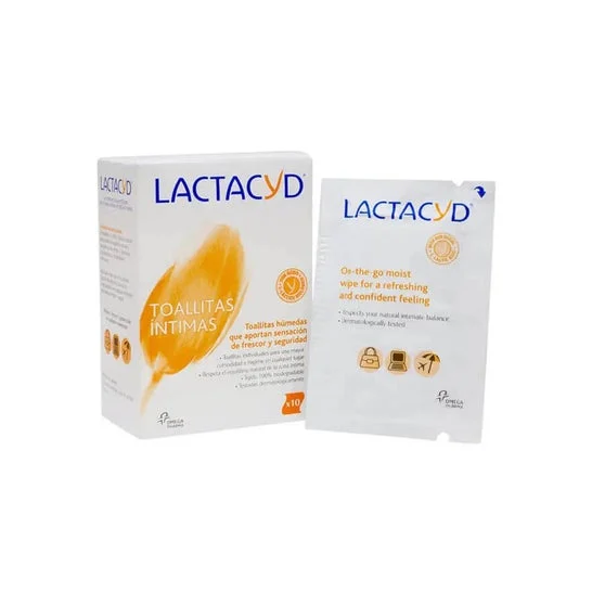 Salviette lattacide 10 pz