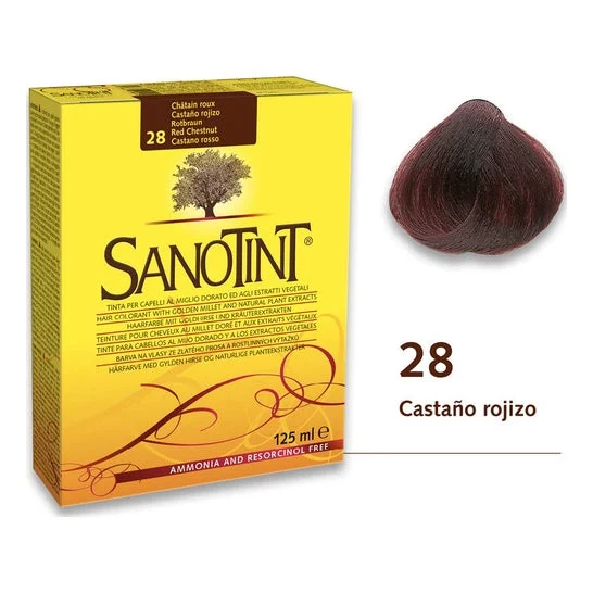 Santiveri Sanotint Tinta Classic 28 Rosso Castagno 125ml Tinta Classico 28 Rosso Castagno 125ml