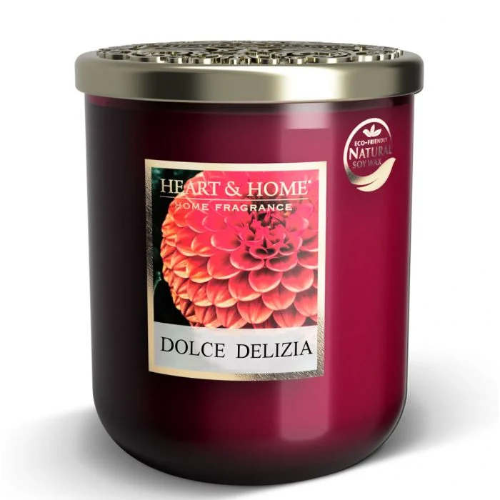 HEART & HOME Candela Piccola 110 gr – Dolce Delizia