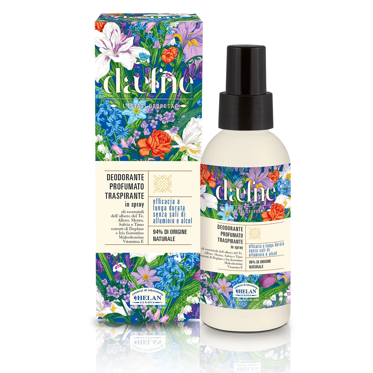 HELAN Daefne – Deodorante Profumato Traspirante in Spray