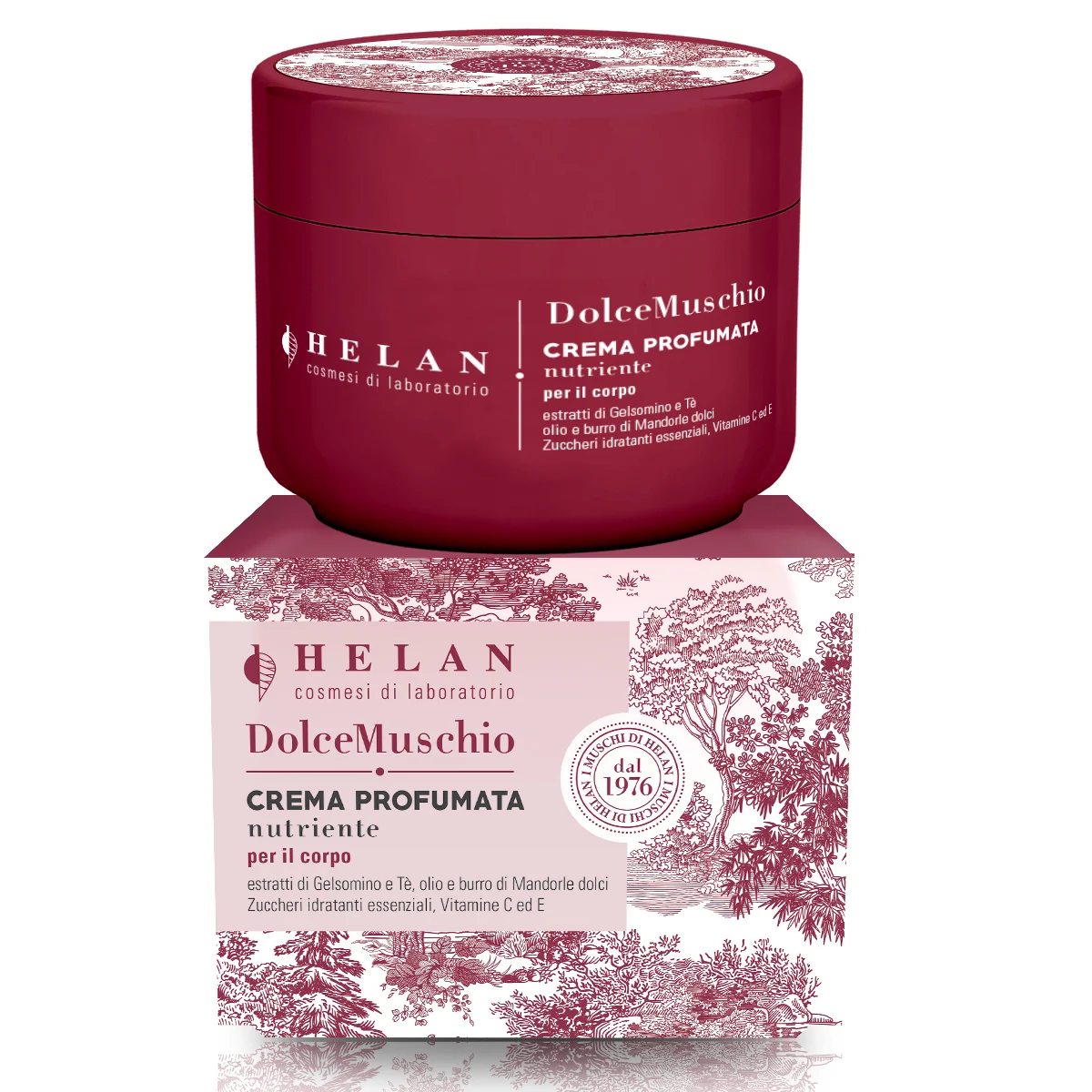 HELAN Dolce Muschio – Crema Profumata Nutriente Corpo