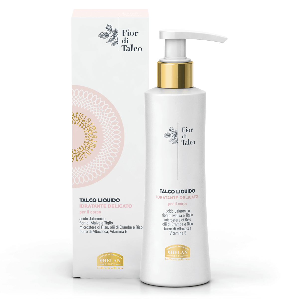 HELAN Fior di Talco – Talco Liquido Idratante Delicato