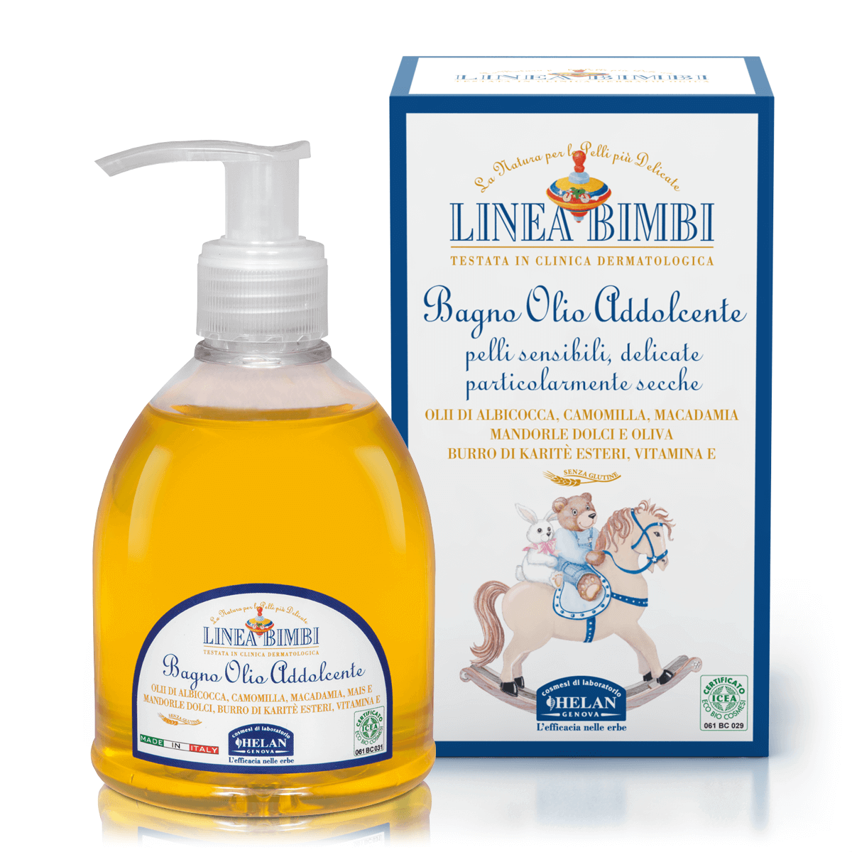 HELAN Linea Bimbi – Bagno Olio Addolcente