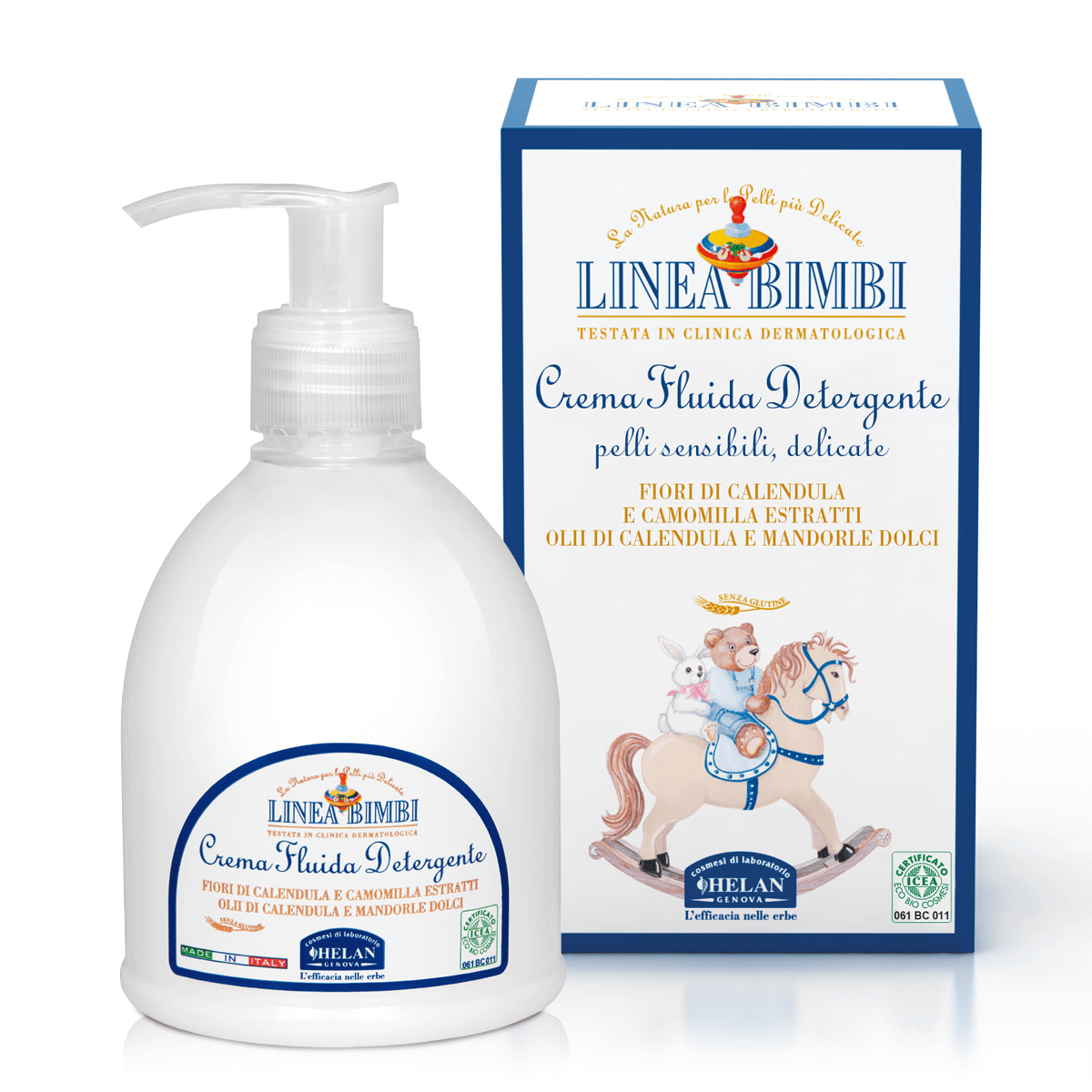 HELAN Linea Bimbi – Crema Fluida Detergente