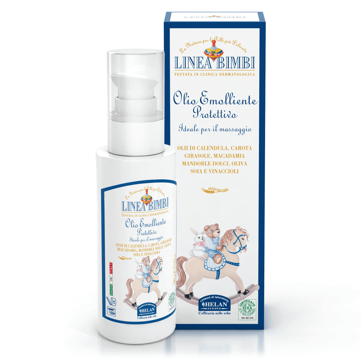 HELAN Linea Bimbi – Olio Emolliente Protettivo