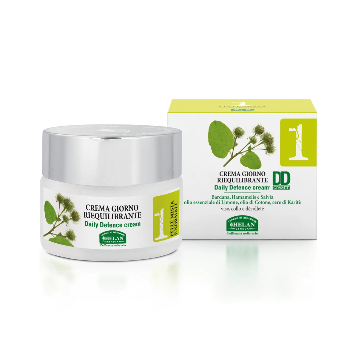 HELAN Linea Viso 1 Pelle Mista e Normale – Crema Giorno Riequilibrante