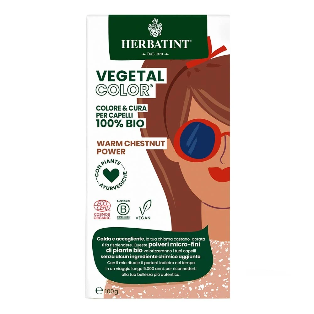 HERBATINT Tinta Vegetale Warm Chestnut Power