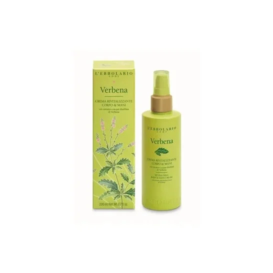 L'Erbolario Verbena Crema Cuerpo y Manos Revitalizante 200ml