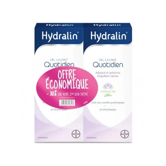 Hydralin Quotidien Gel Lavant 2x400ml