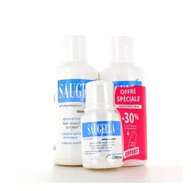 Saugella Dermoliquido Igiene Intima 2x500ml + 100ml