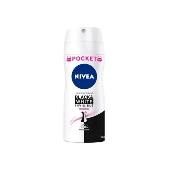 Nivea Black And White Invisible Original Desodorante Spray 100ml