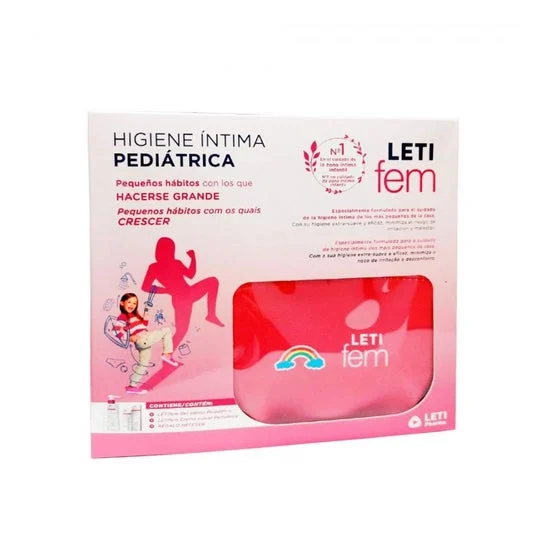 Letifem Pack di Igiene Intima per Bambini