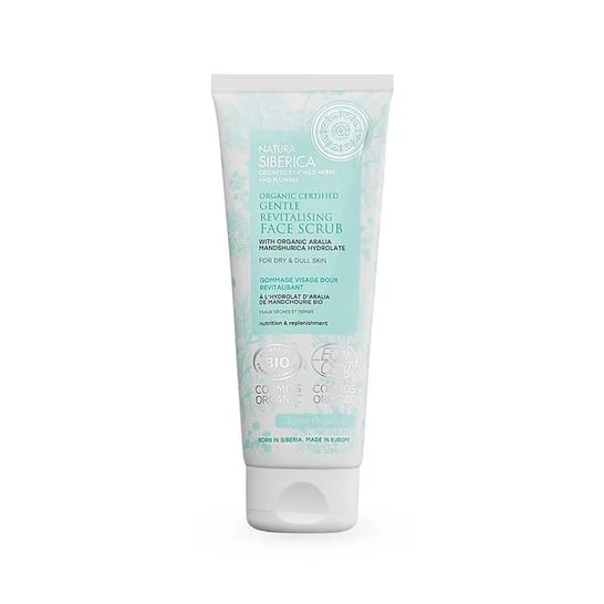 Natura Siberica Scrub delicato rivitalizzante per il viso 100ml