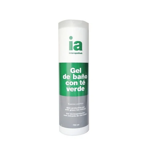 Interapothek Gel Doccia e Bagno al Tè Verde 750ml