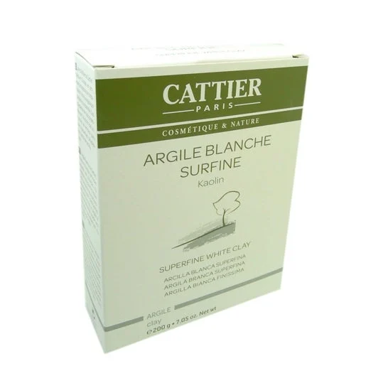 Cattier Argile Blanche Surfine 200 G