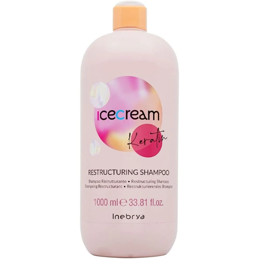 INEBRYA ICE CREAM KERATIN SHAMPOO CHERATINA 1000ML