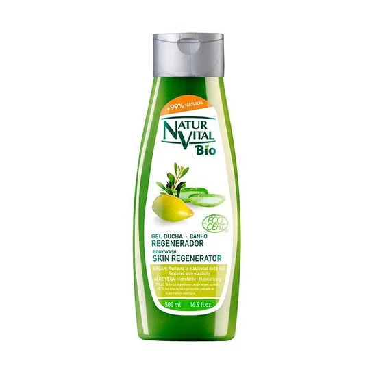 NaturVital Gel Doccia Bio Ecocert Rigenerante Argan & Aloe Vera 500ml