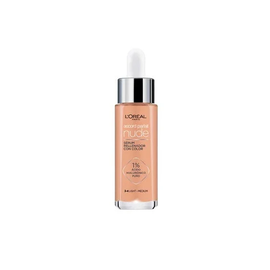 L'Oréal Accord Parfait Nude Serum 3-4 Light Medium 30ml