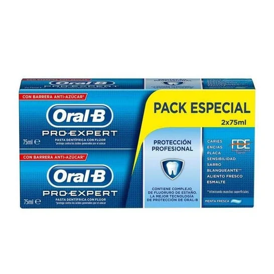 Oral-B Pro-Expert Proteccion Dentifrici Professionali 2x75ml
