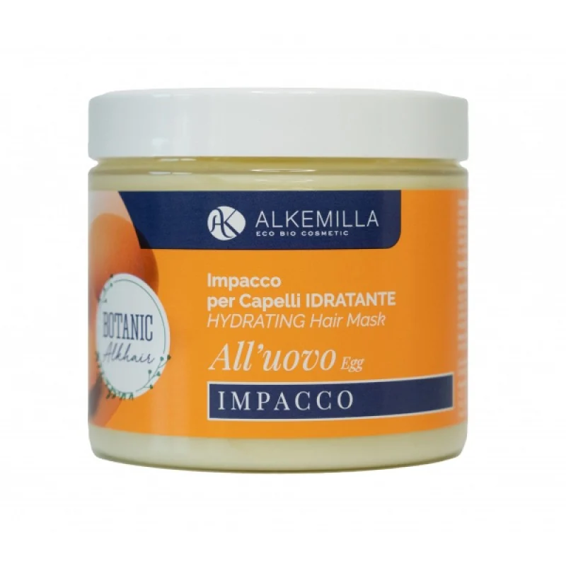ALKEMILLA Impacco Capelli Idratante all’Uovo
