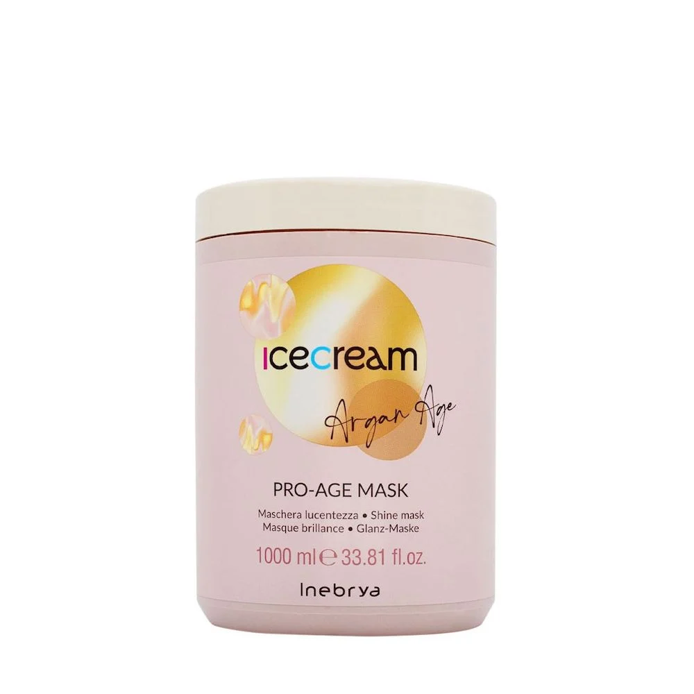 INEBRYA ICE CREAM PRO-AGE MASCHERA ARGAN CAPELLI OPACHI 1000ML