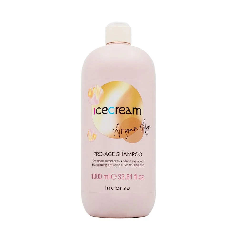 INEBRYA ICE CREAM PRO-AGE SHAMPOO ARGAN 1000ML