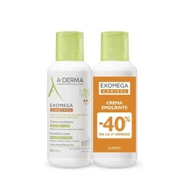 A-Derma Exomega Control Cream 2X400ml