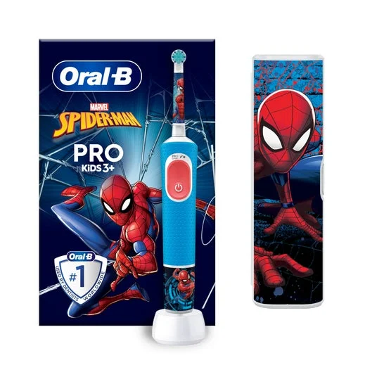 Oral-B Vitality Kids Scatola Spiderman Spazzola Ricaricabile 1 Unità