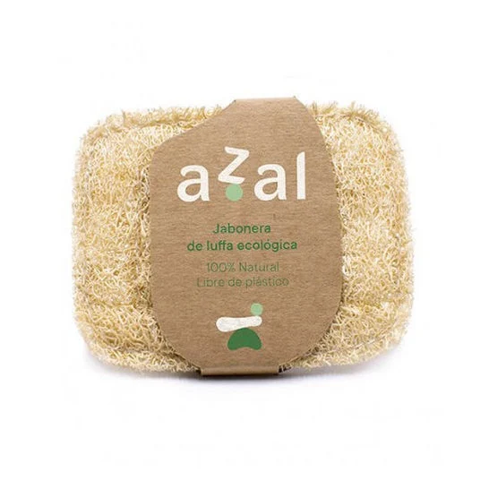 Azal Jabonera Luffa Jabón Sólido 8x10cm 1ud