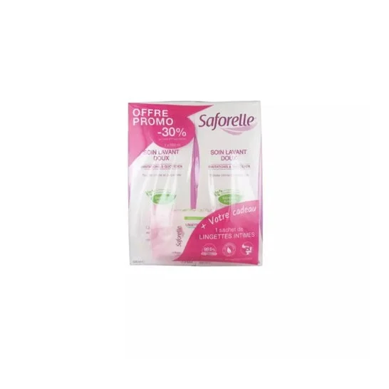 Saforelle Duo Cura delicata per la pulizia + Salviette intime