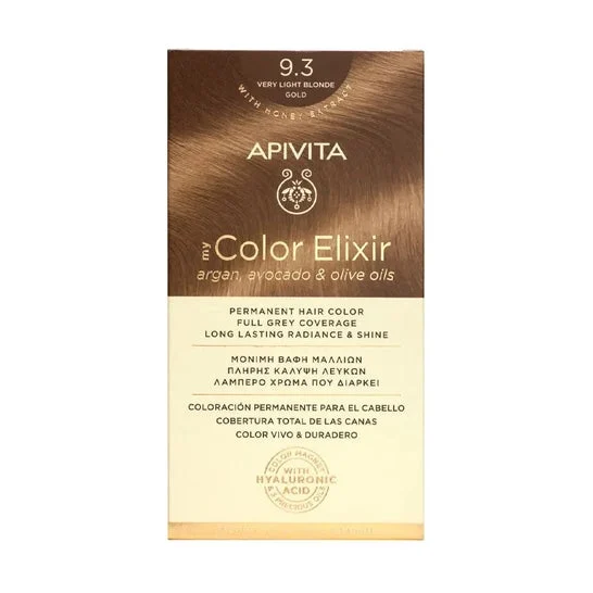 Apivita Extra Light Golden Blonde Hair Color 9.3 140ml